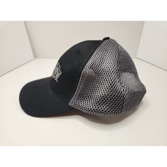 O'Reilly Auto Parts Hat Cap Strap‎ Back Mesh Black Gray Castrol Motor Oil Logo - Picture 2 of 6